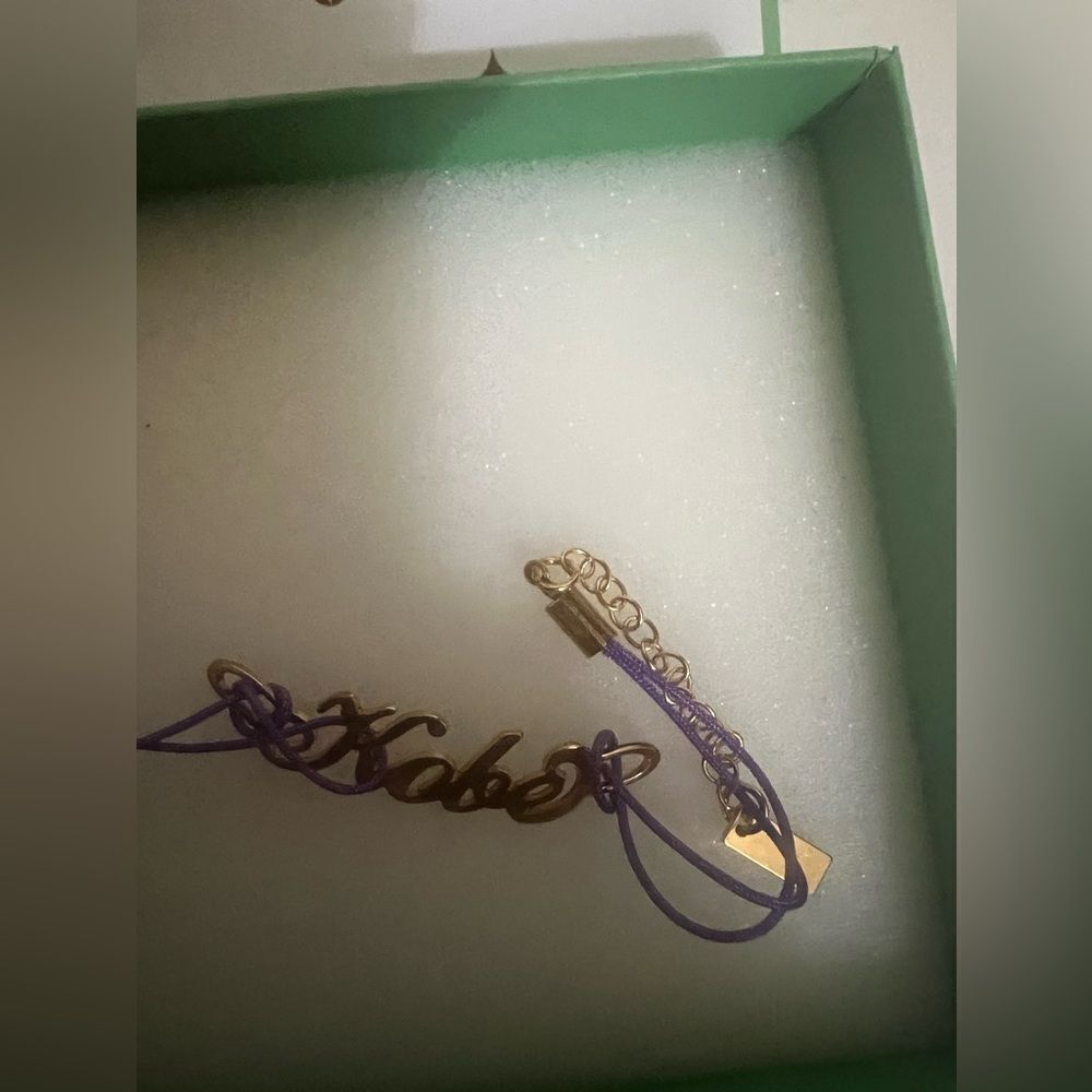 A Highlight In Life MYKA Mamba “KOBE”LIMITED EDITION  CRAFTED  BRACELET